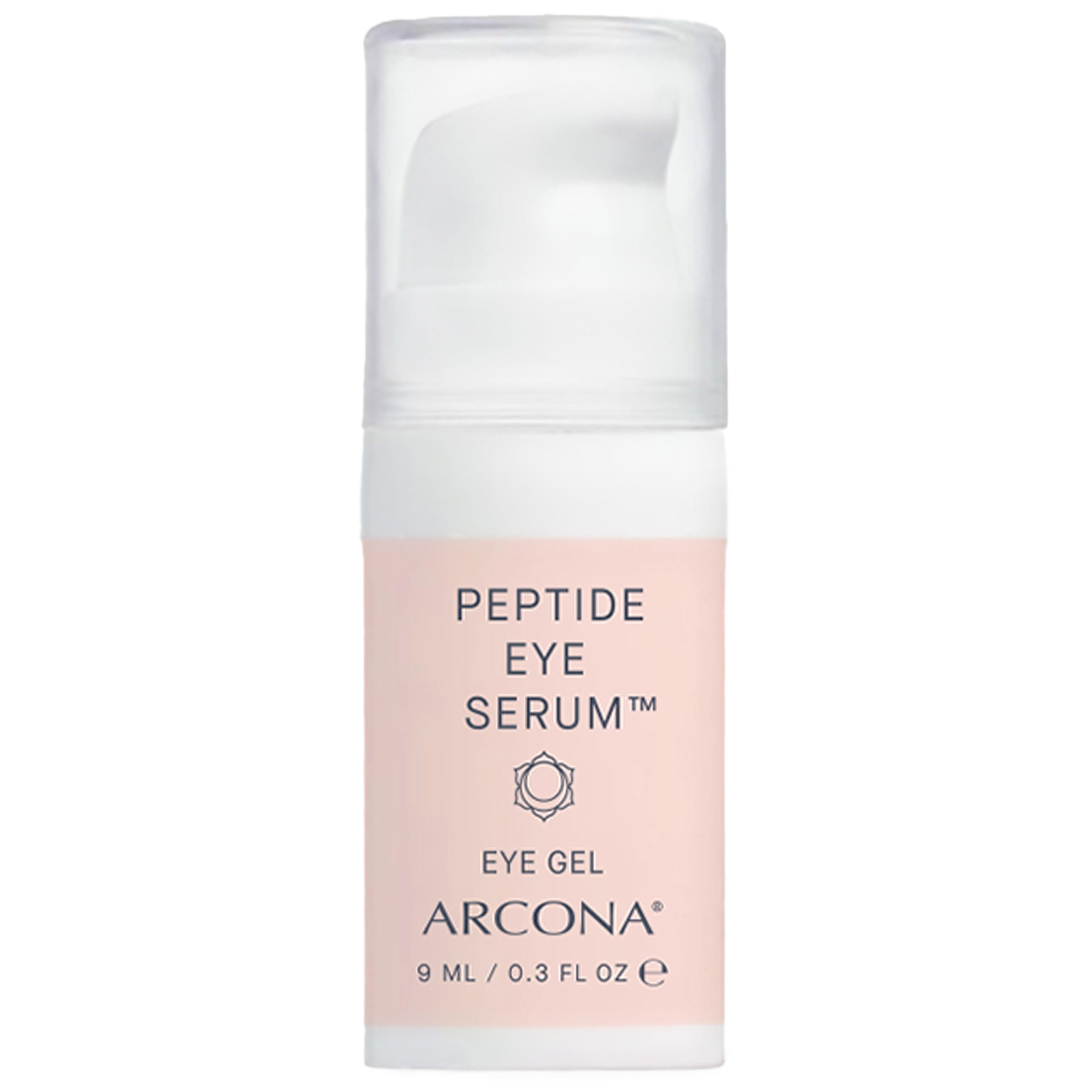 ARCONA Peptide Eye Serum bottle closeup for firmer-looking eye area
