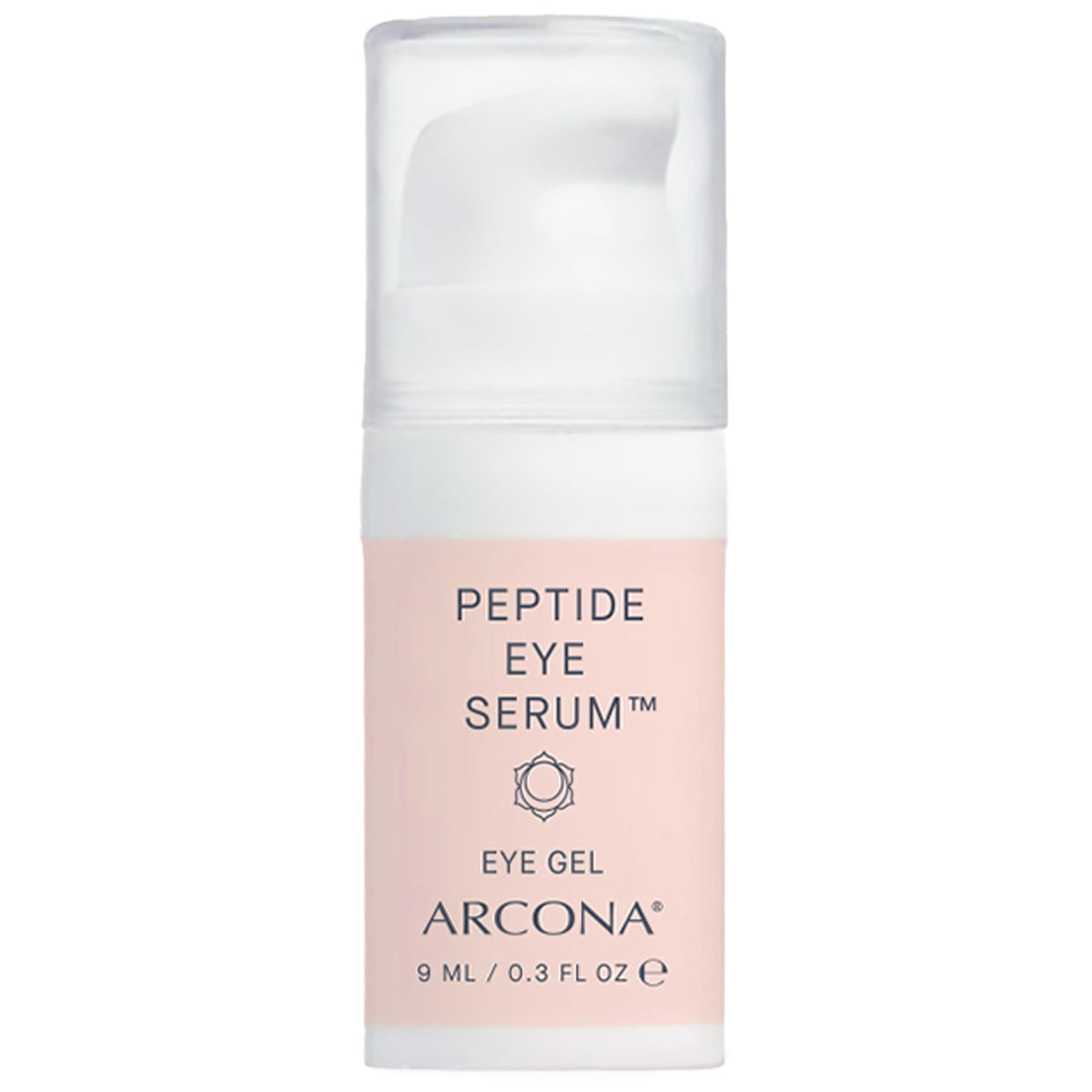 ARCONA Peptide Eye Serum bottle closeup for firmer-looking eye area