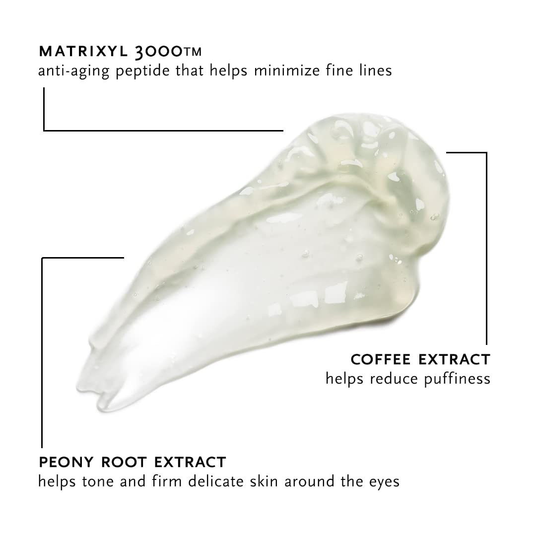 ARCONA Peptide Eye Serum texture swirl highlights lightweight formula