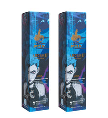 ARCTIC FOX Jinx bottle pour shows bold blue color for home use