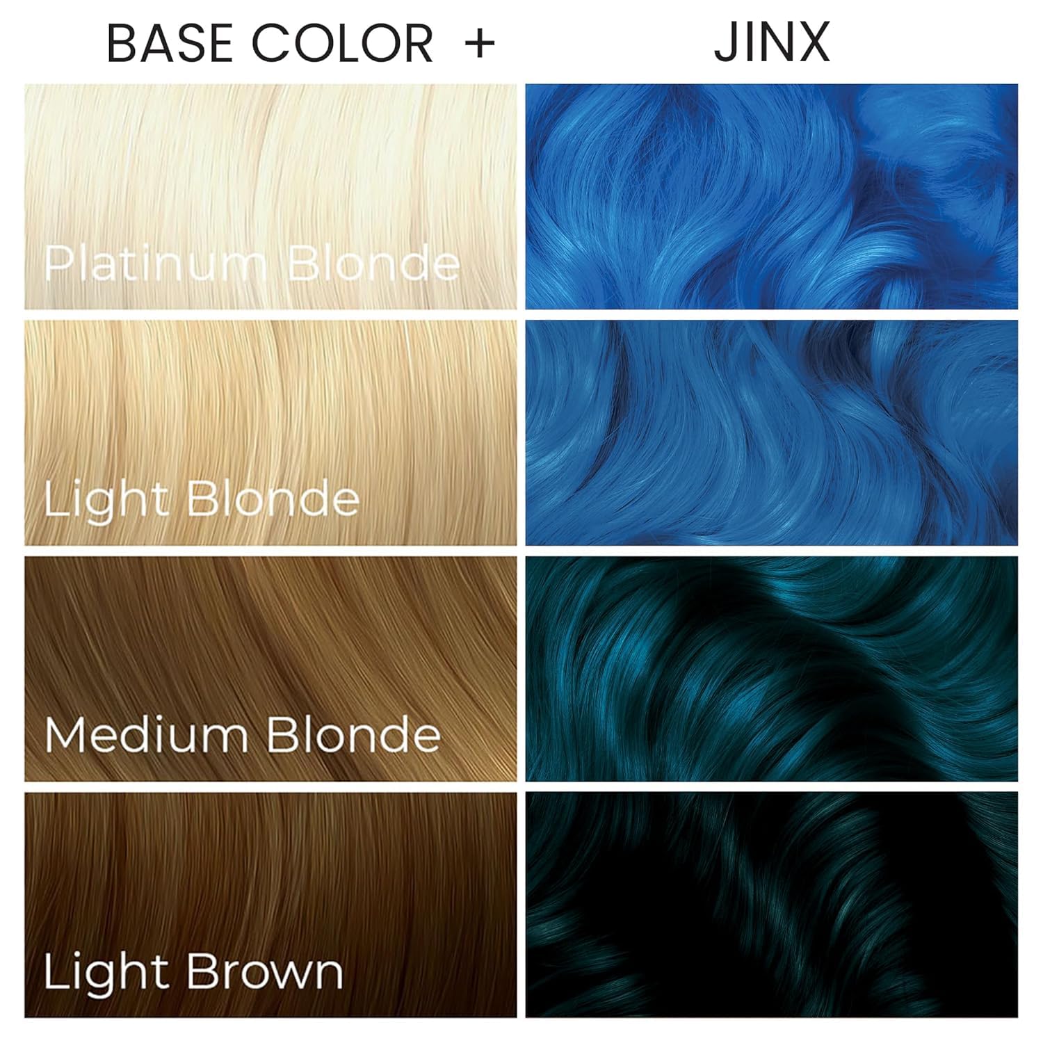 ARCTIC FOX Jinx soft-hair result with conditioning color