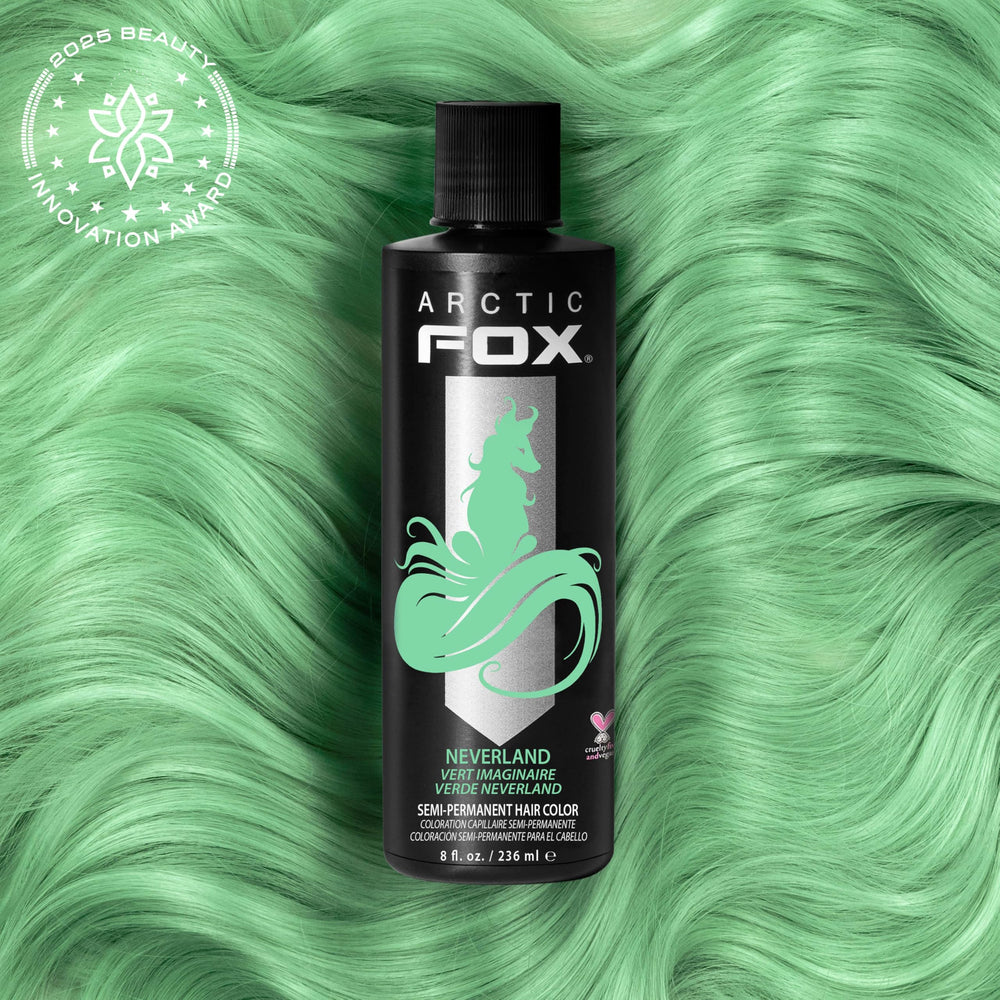ARCTIC FOX Neverland pastel mint swatch preview for color selection