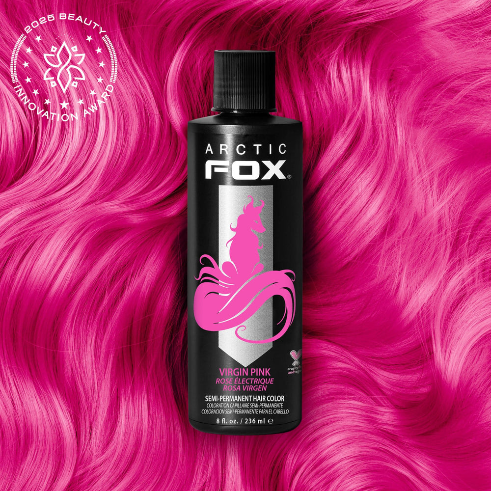 Arctic Fox Virgin Pink diluter mixing for customizable shade.