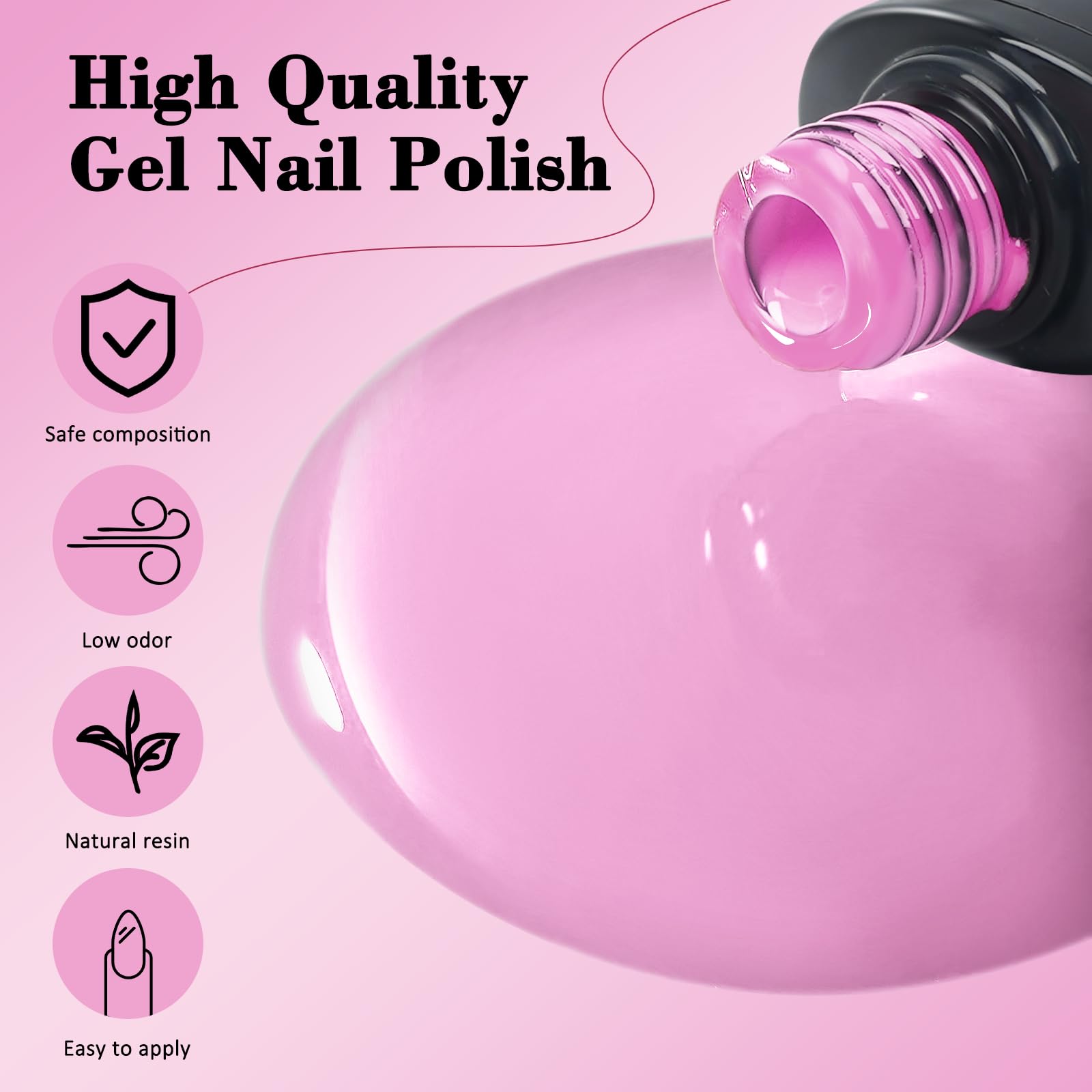 ARCWEISSO 36-color gel polish set for versatile style options