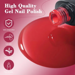 ARCWEISSO base and top coats with glitter and matte finishes.