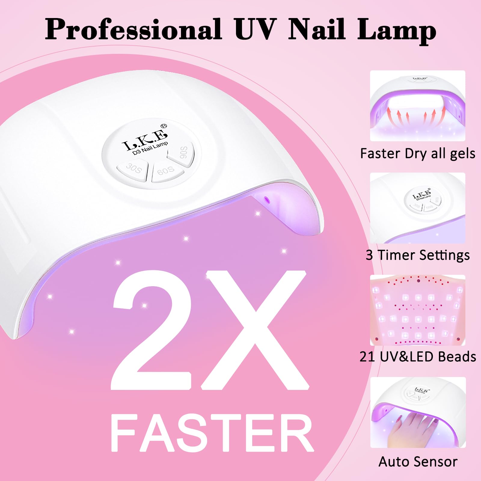 ARCWEISSO nail remover and tools for easy upkeep