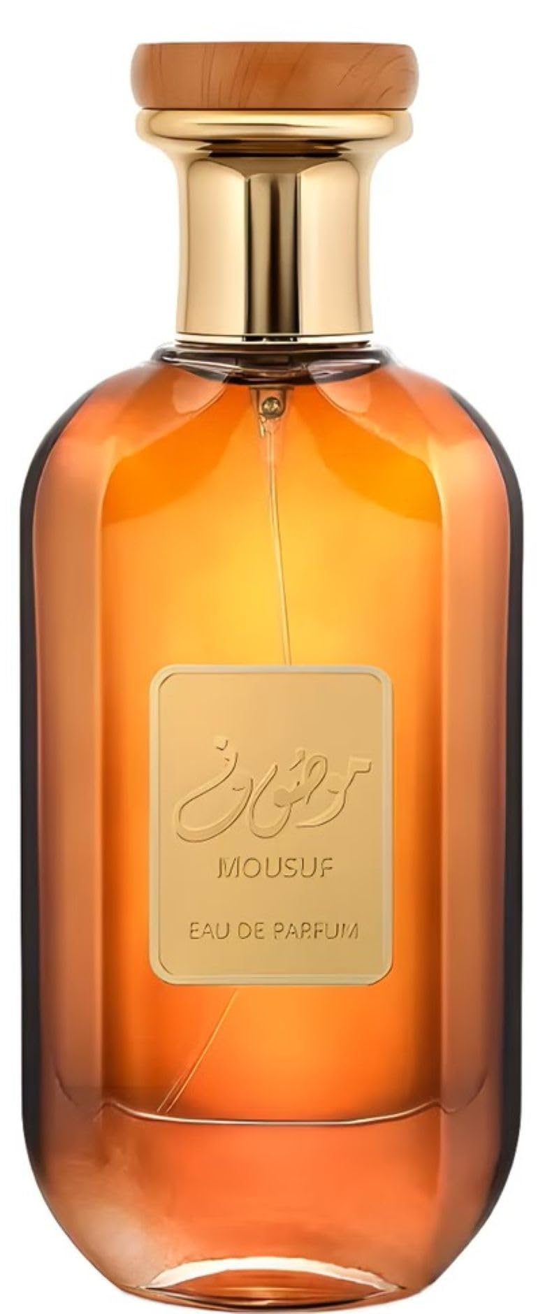 Ard Al Zaafaran Mousuf EDP bottle close-up showing a rich, long-lasting aroma for all-day wear.