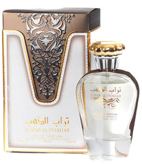 Ard Al Zaafaran Turab Al Dhahab top-notes citrus highlight the fresh opening for everyday wear.