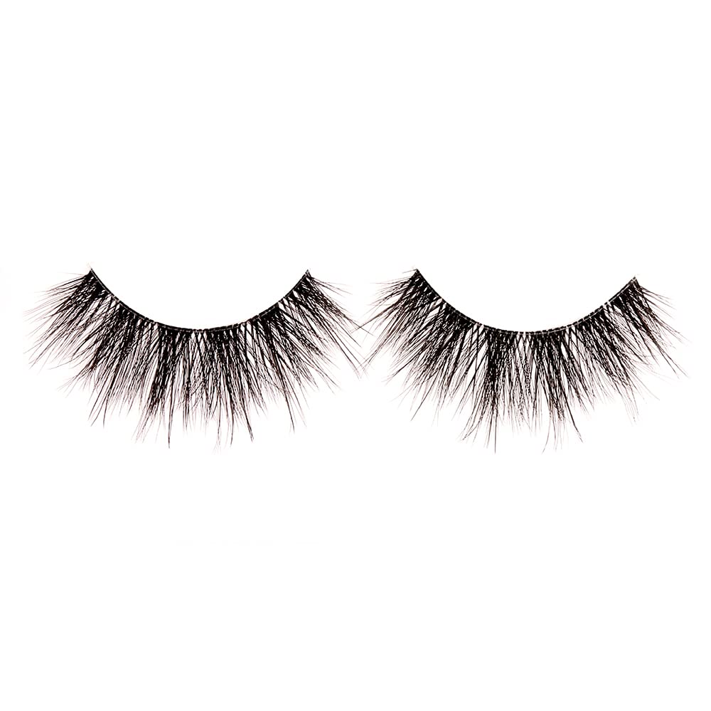 Ardell 3D Faux Mink 863 lashes use soft fibers with tapered tips for luxe finish