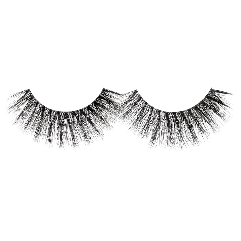 Ardell 3D Faux Mink Lashes 853 dramatic flutter for special occasions.