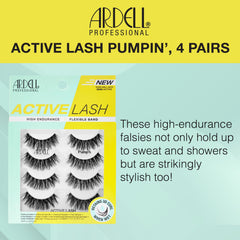 Ardell Active Lash Pump’n flexible band enables seamless, comfortable lids.