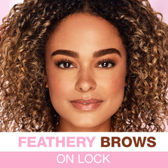 Ardell Brow Glue Medium Brown tinted gel adds natural-looking definition.