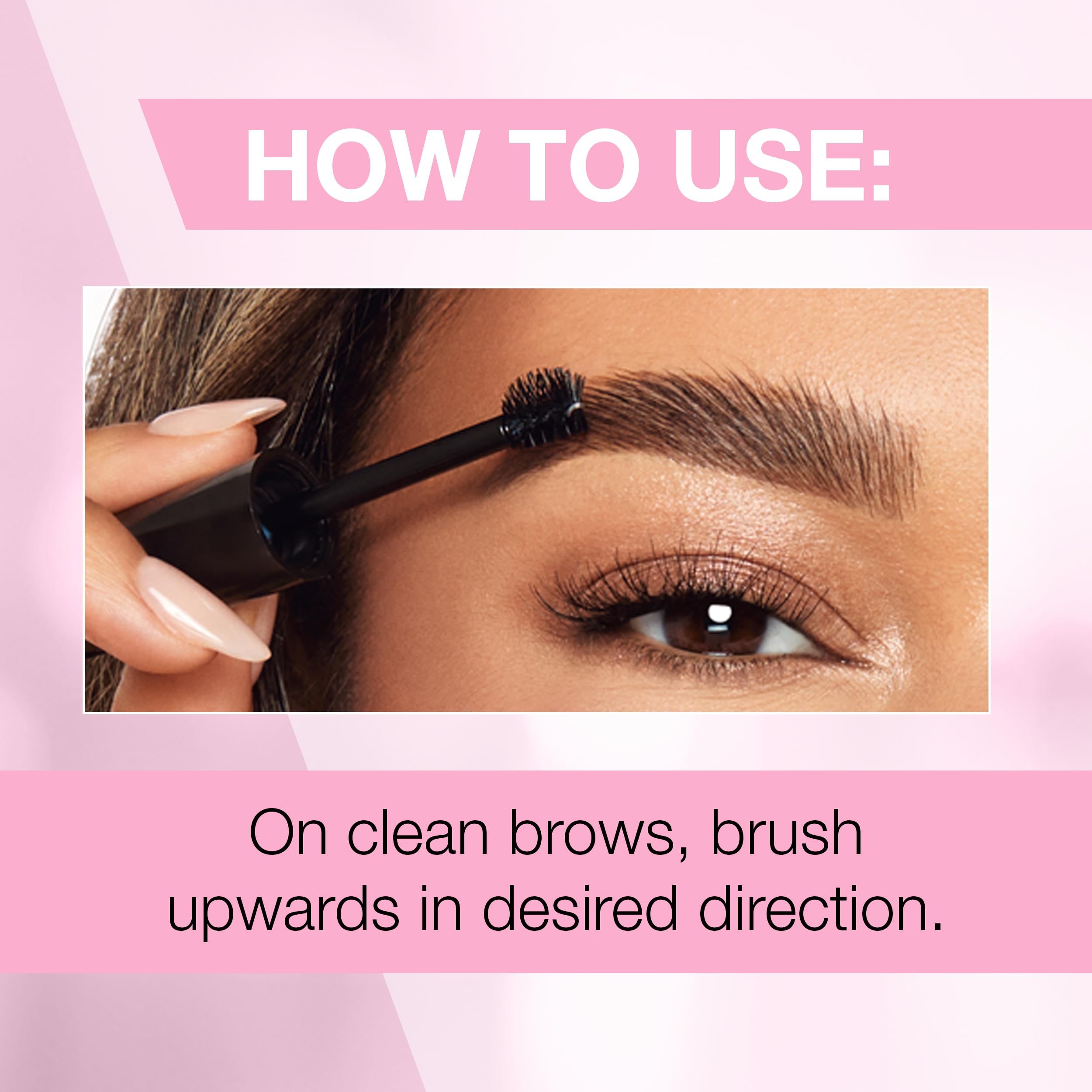 Ardell Brow Glue Medium Brown vegan and cruelty-free formula.