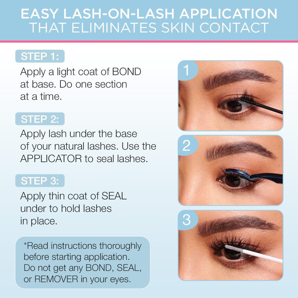 Ardell Duo Underlash Bond and Seal enables up to 10 days wear.