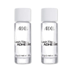 Ardell Duralash clear lash adhesive bottle with precise applicator for secure falsies.