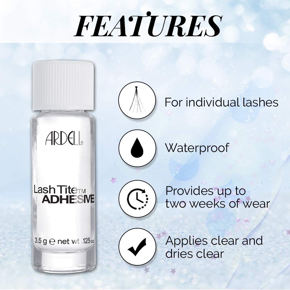 Ardell Duralash clear lash adhesive two-pack keeps lashes ready for travel.
