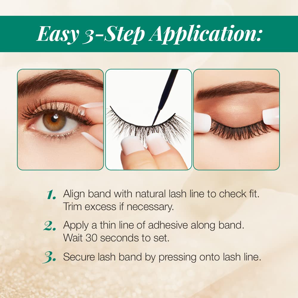 Ardell Eco Lashes 451 reusable two-pair set for multiple occasions