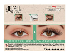 Ardell Eco Lashes Lifted flared shape for an uplifting evening effect.