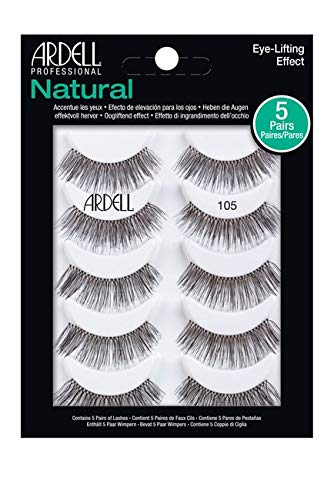Ardell Glamour Style 105 lashes for a natural, everyday lash look