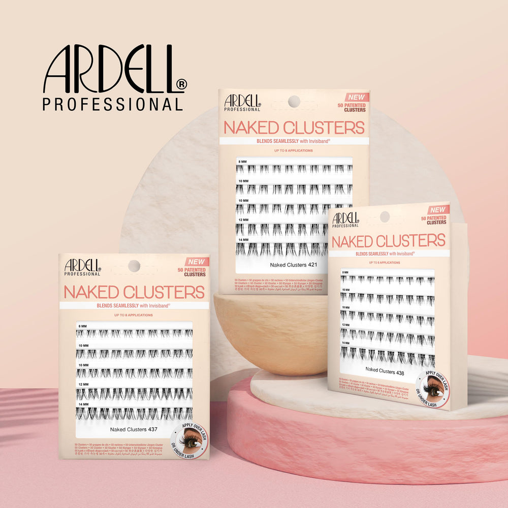 Ardell Naked Clusters 437 pack with 50 clusters ready for multiple uses.