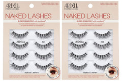 Ardell Naked Lashes 424 close-up showing Invisiband for lightweight natural wear.