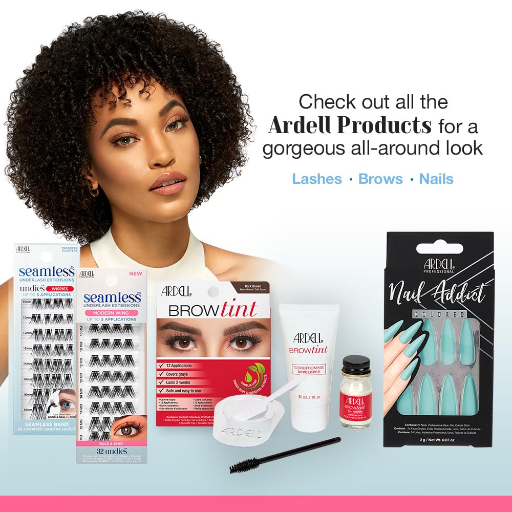 Ardell Seamless Underlash Glue and Seal for gentle one day wear.