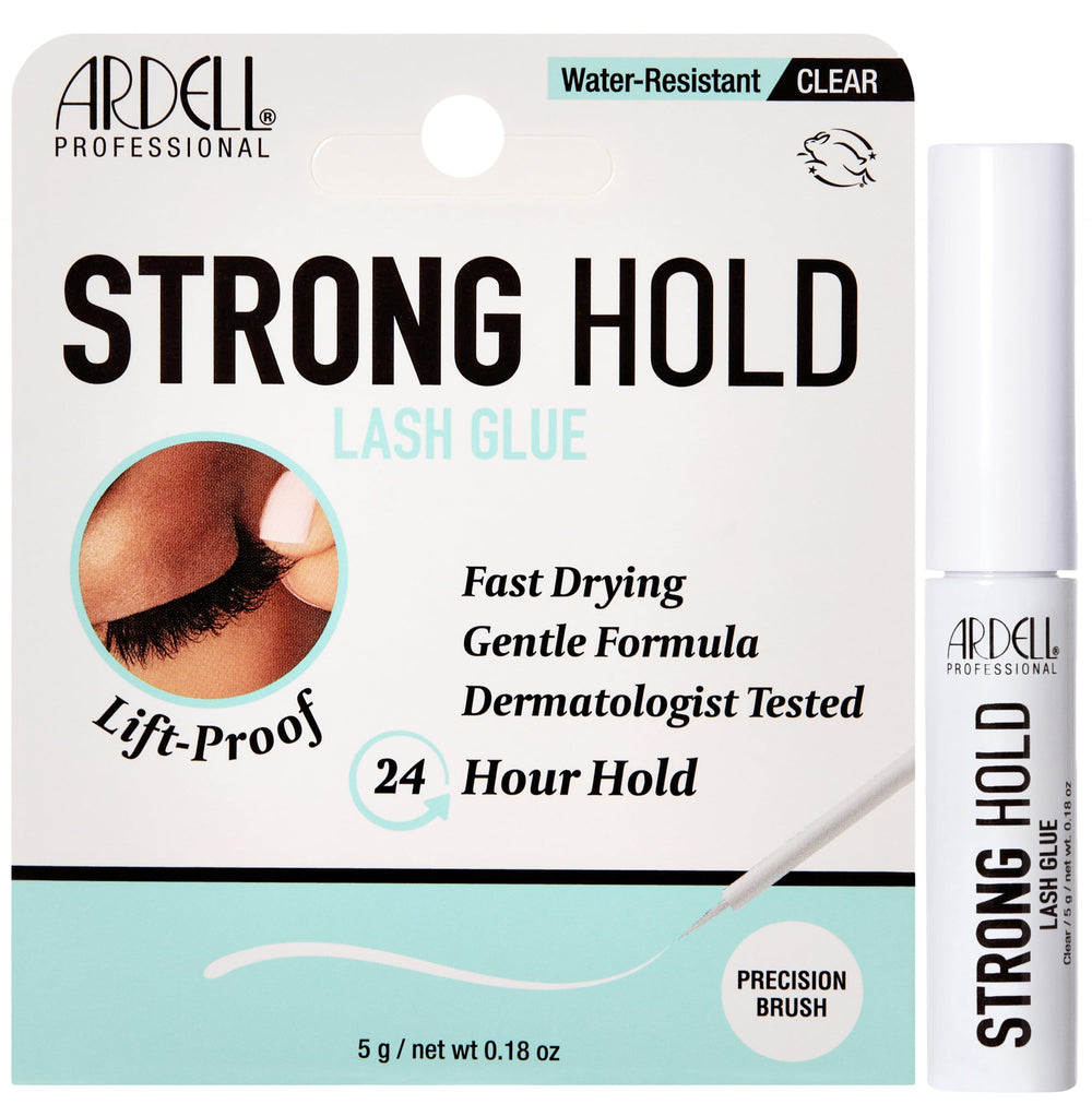 Ardell Strong Hold Lash Glue clear 5g packaging for secure wear