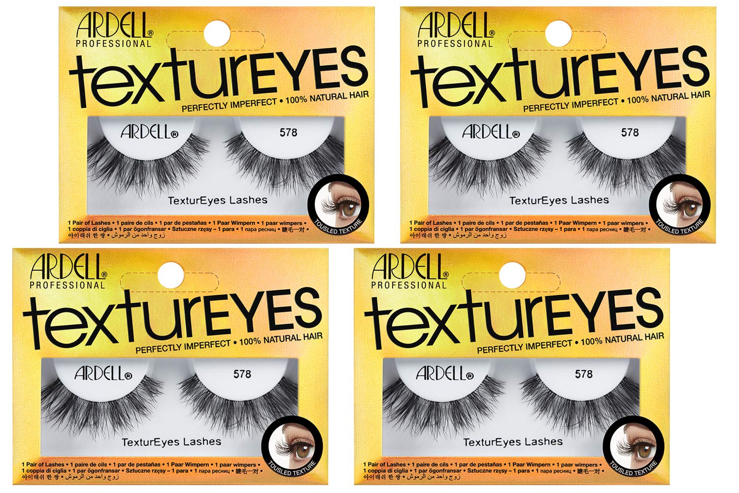Ardell TexturEyes #578 false lashes for textured definition and easy daily wear.