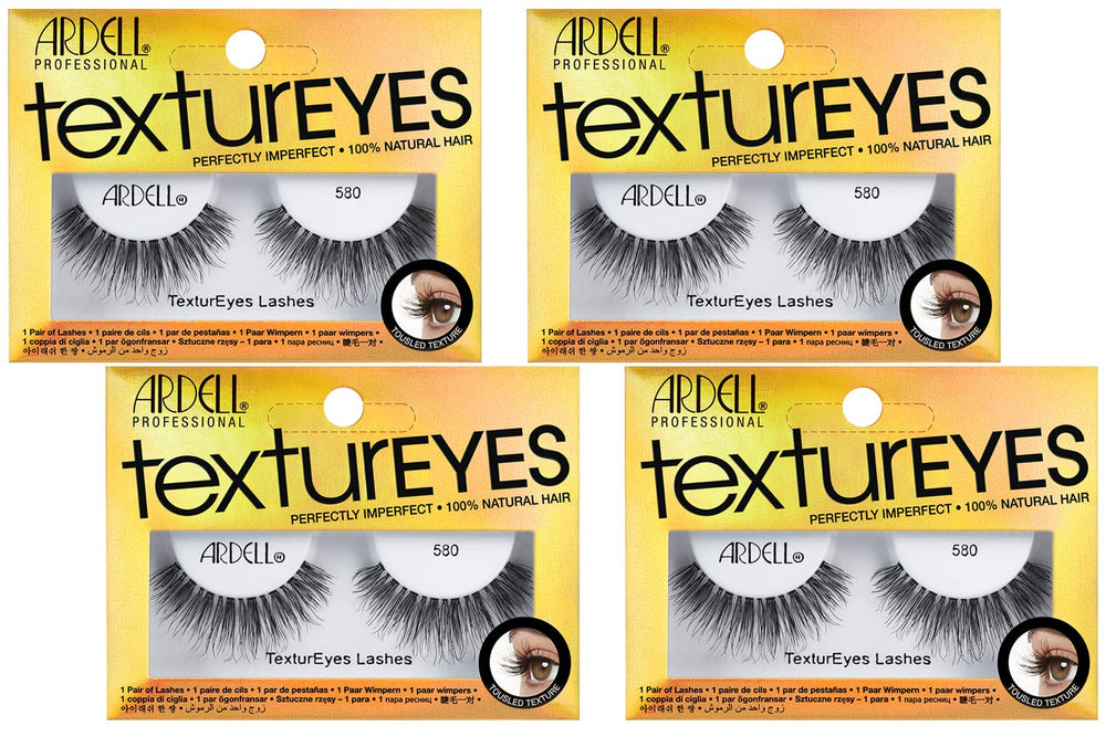 Ardell TexturEyes #580 false strip lashes offer textured definition for a natural look.
