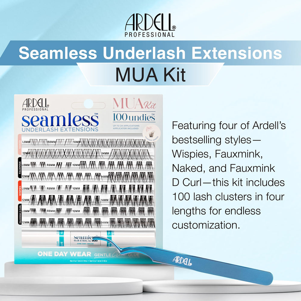 Ardell Underlash MUA Kit Naked clusters for subtle enhancement and day wear