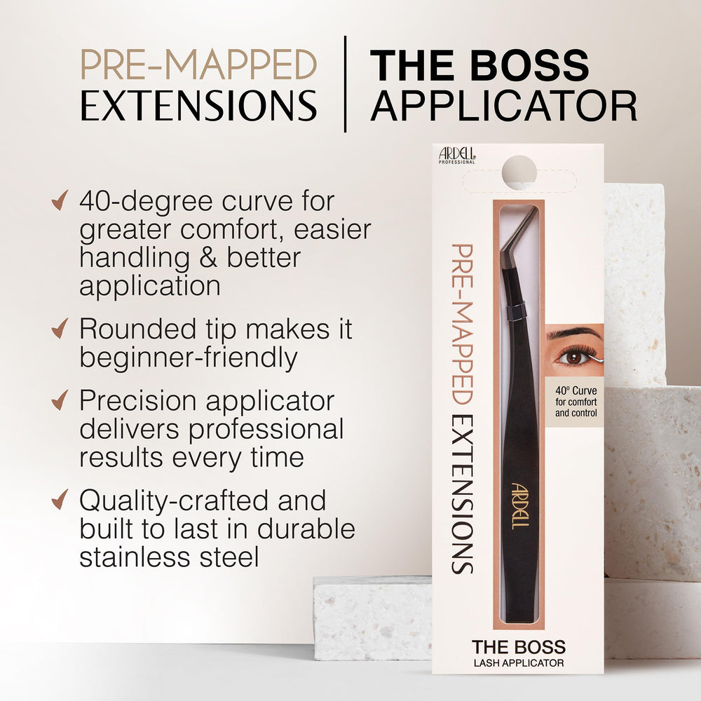 Ardell lashes can be worn over or under your natural lashes.