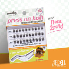 Ardell Winks includes an easy applicator for mess-free lash application.