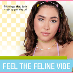 Ardell Winks Vibez style lashes deliver bold, dramatic eye accents.