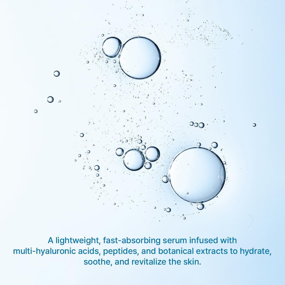 Applying ARENCIA Deep Hydration Serum during daily skincare routine.