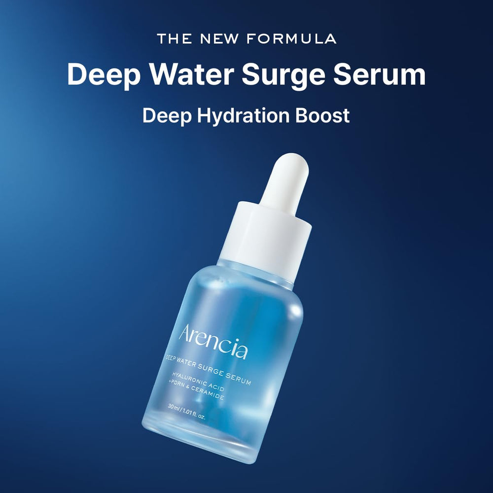 ARENCIA serum dropper releasing silky, fast-absorbing formula.