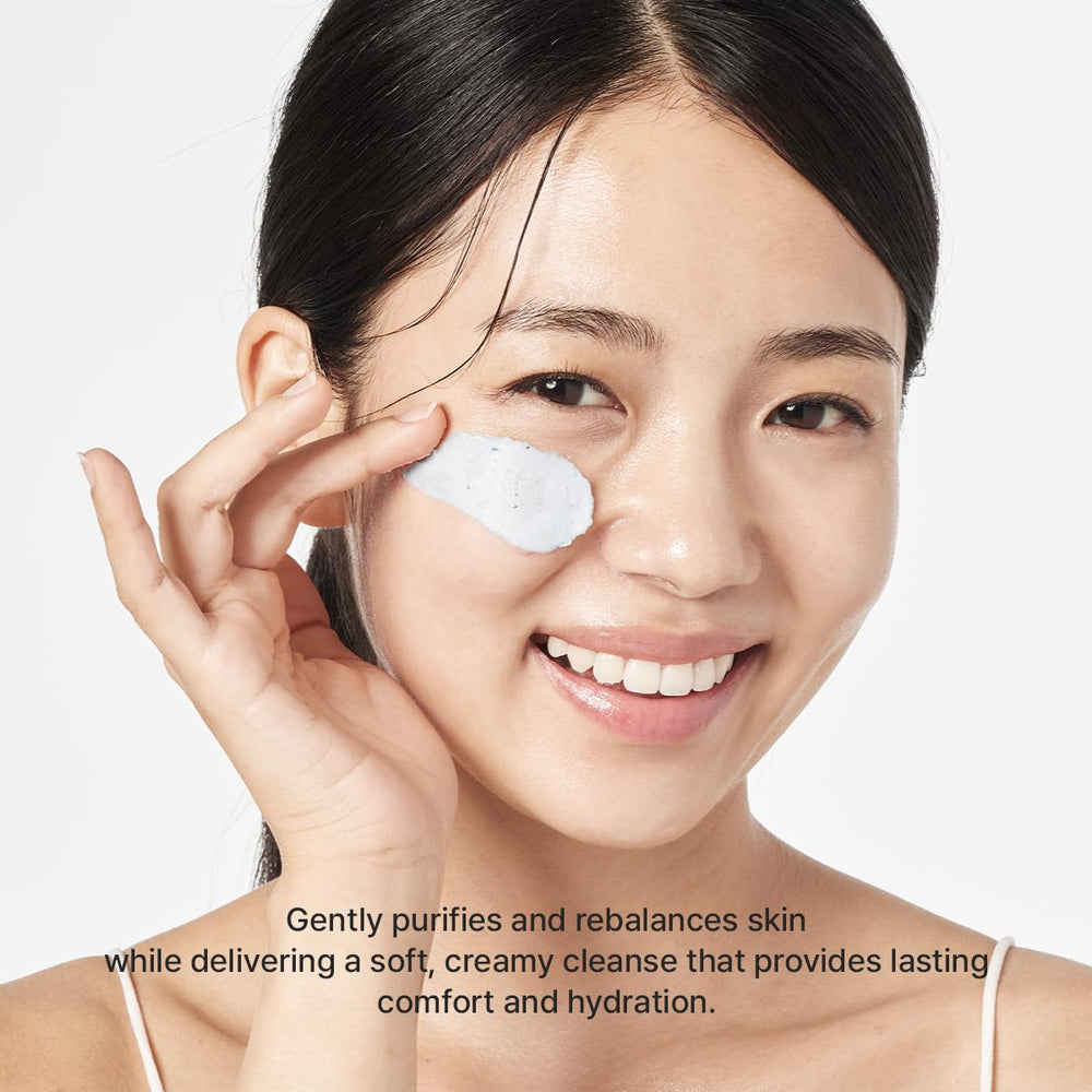 ARENCIA soft-chewy rice cake texture promotes gentle cleansing