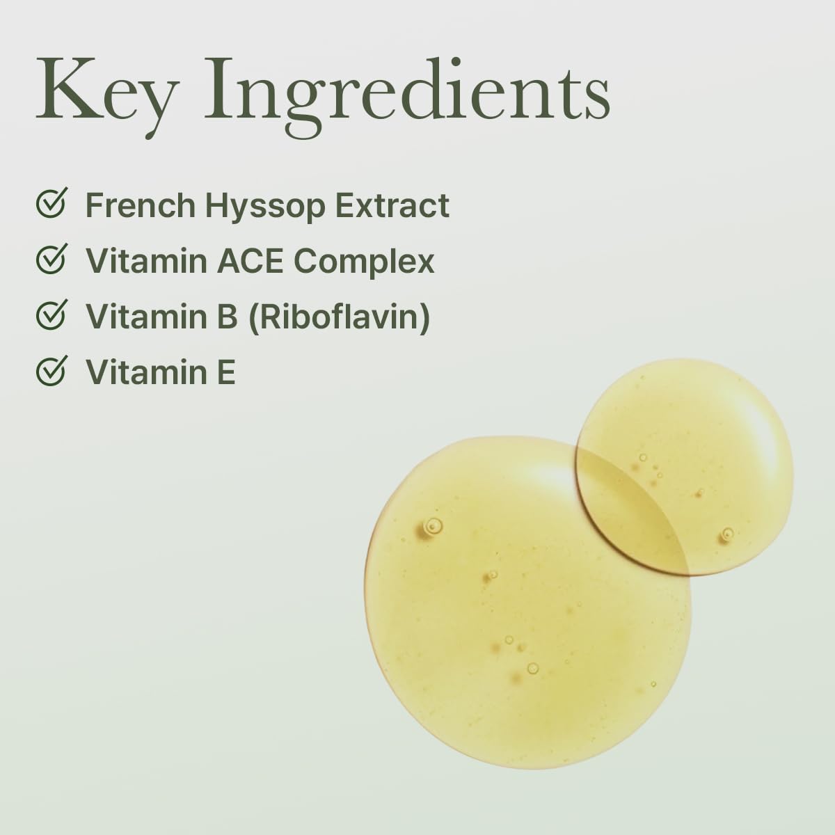 Arencia Daily use glow shot suggests radiant, glass-like skin