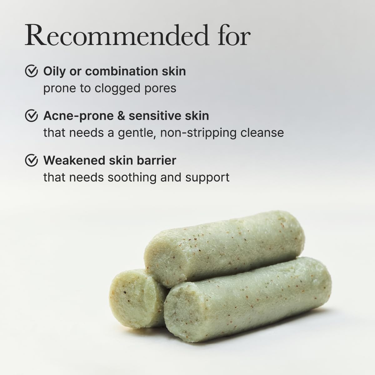 ARENCIA moisturizing ingredients rice, green tea, mungbean hydrate skin