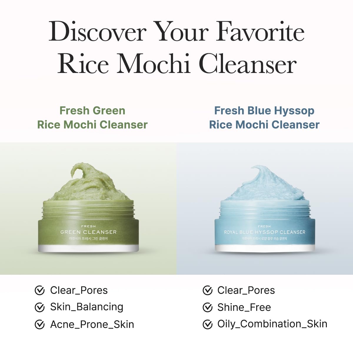 Arencia Rice Mochi Cleanser pink jar for daily skincare routine