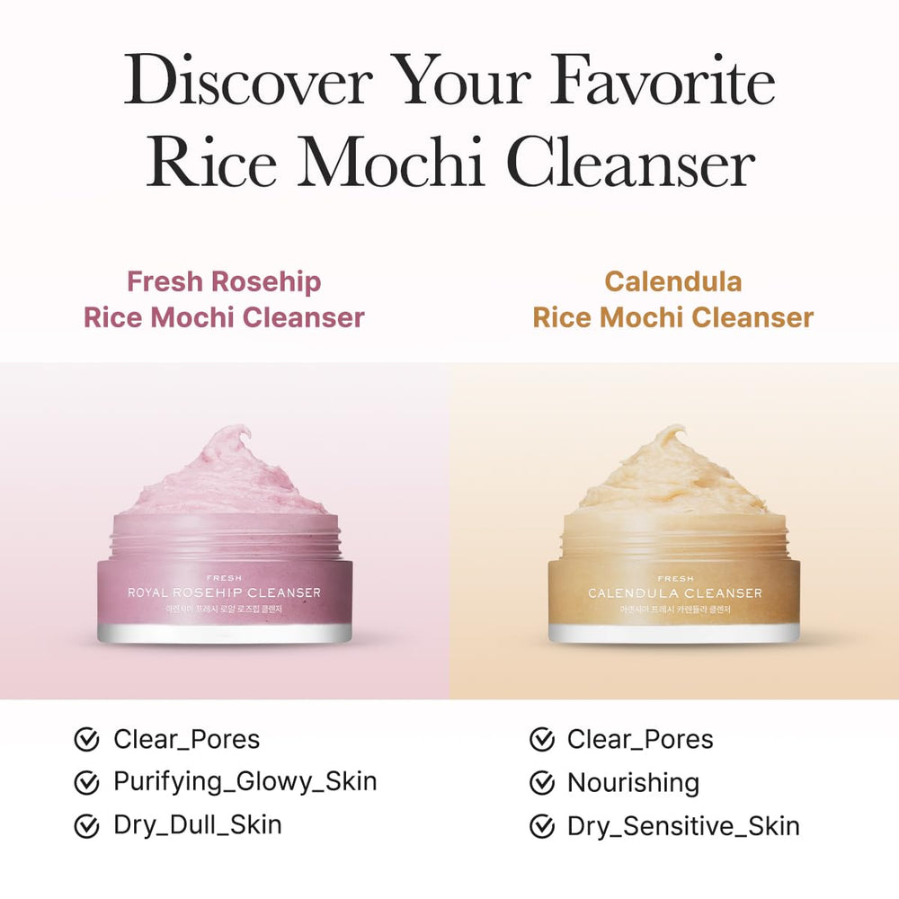 Arencia Rice Mochi Cleanser yellow jar brightening and refreshing cleanse