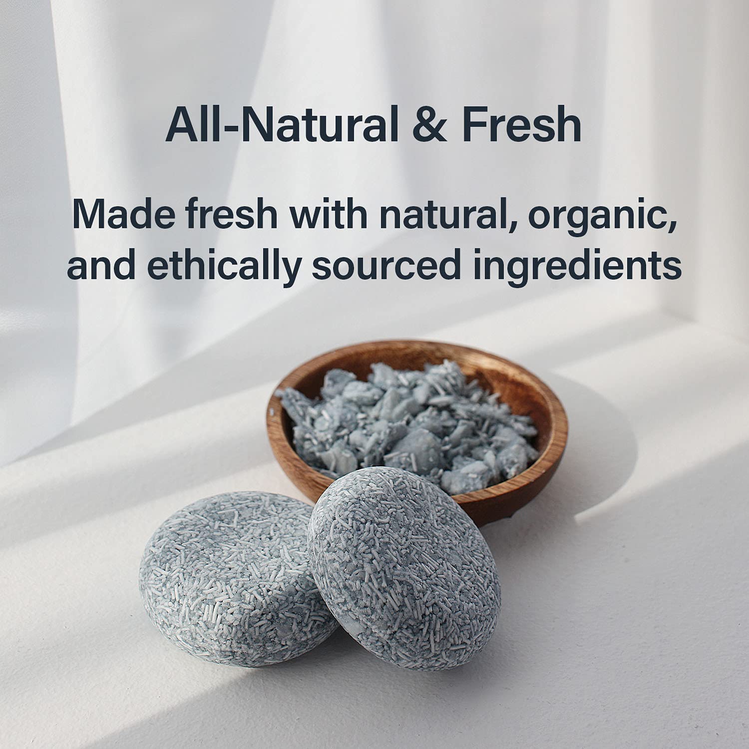 ARENCIA Salty Soda Shampoo Bar eco-packaging emphasizes zero waste materials