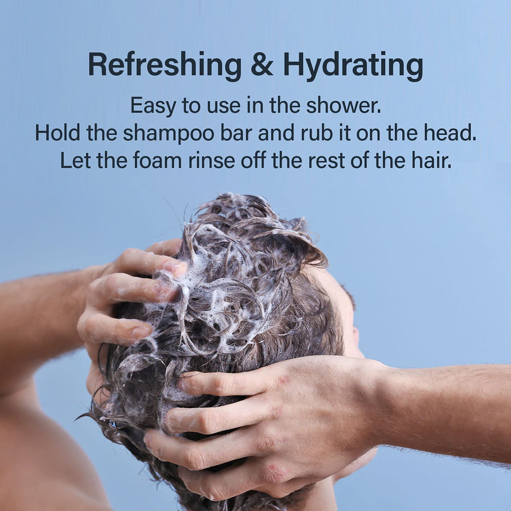 ARENCIA Salty Soda Shampoo Bar long-lasting design saves plastic bottle waste
