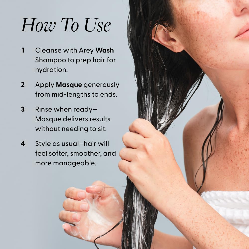 Arey Masque tub with premium branding