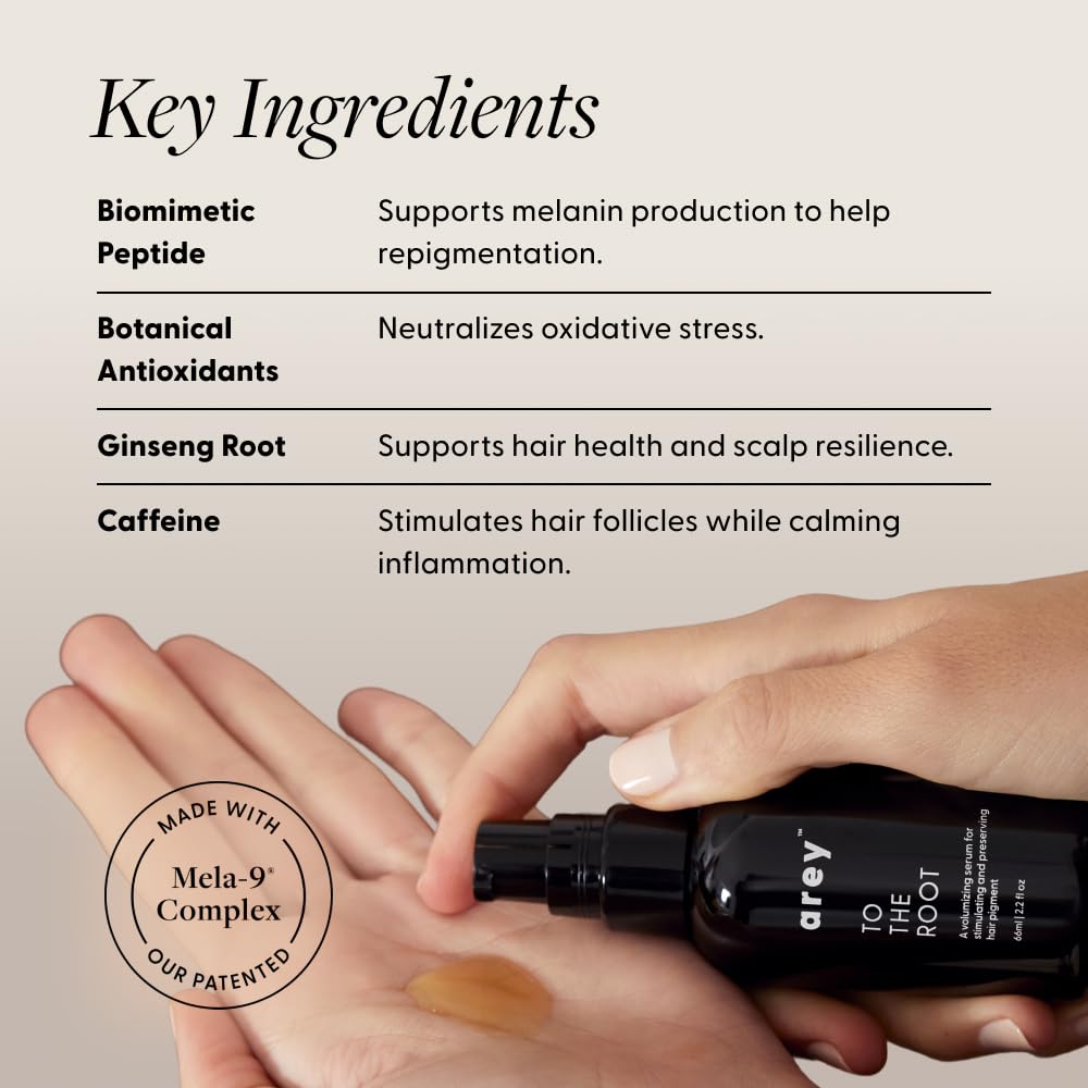 Arey Not Today Grey supplement bottle on clean countertop for daily use.
