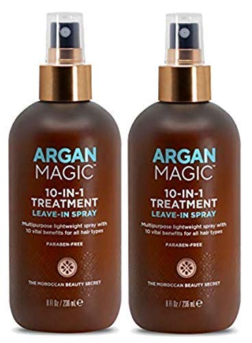 Argan Magic 2-pack packaging on shelf for convenient home use.
