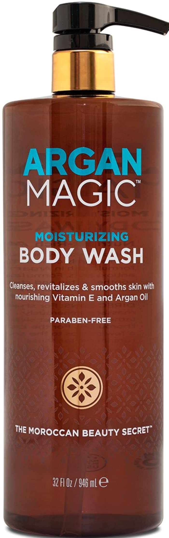 Argan Magic product—USA made wash for daily use and gentle cleansing.
