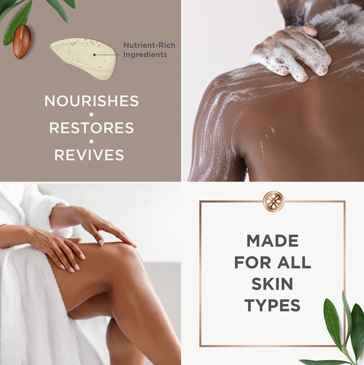Argan Magic packaging—paraben-free and cruelty-free, proudly made in USA.