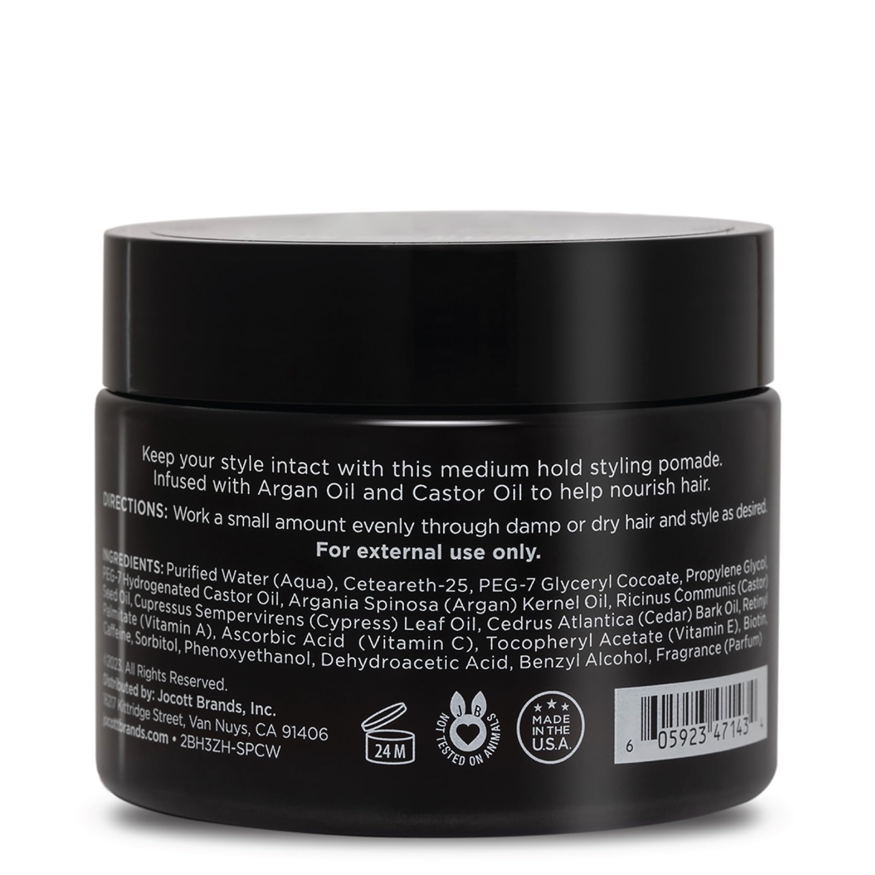 Argan Magic packaging shows USA-made and cruelty-free credentials.
