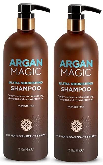 Argan Magic shampoo lather close-up demonstrates gentle cleansing for all hair types