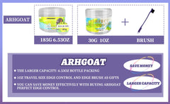 ARHGOAT edge control packaging box with clear product details.